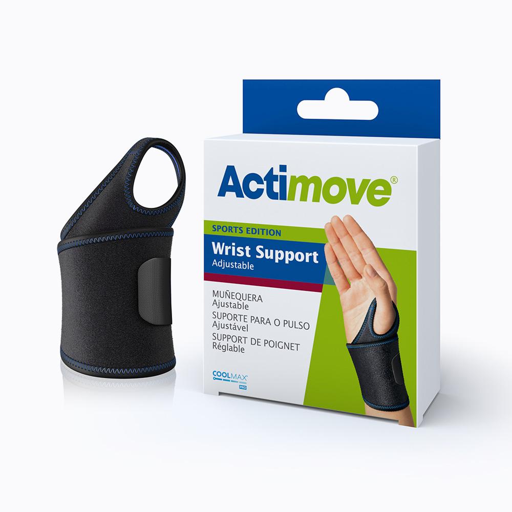 Actimove Sport Wrist Support Black - Universal