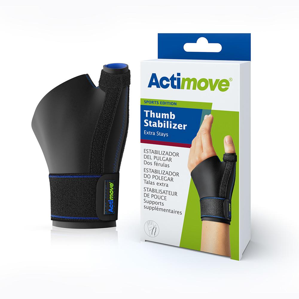 Actimove Sport Thumb Stabiliser Black - L/XL