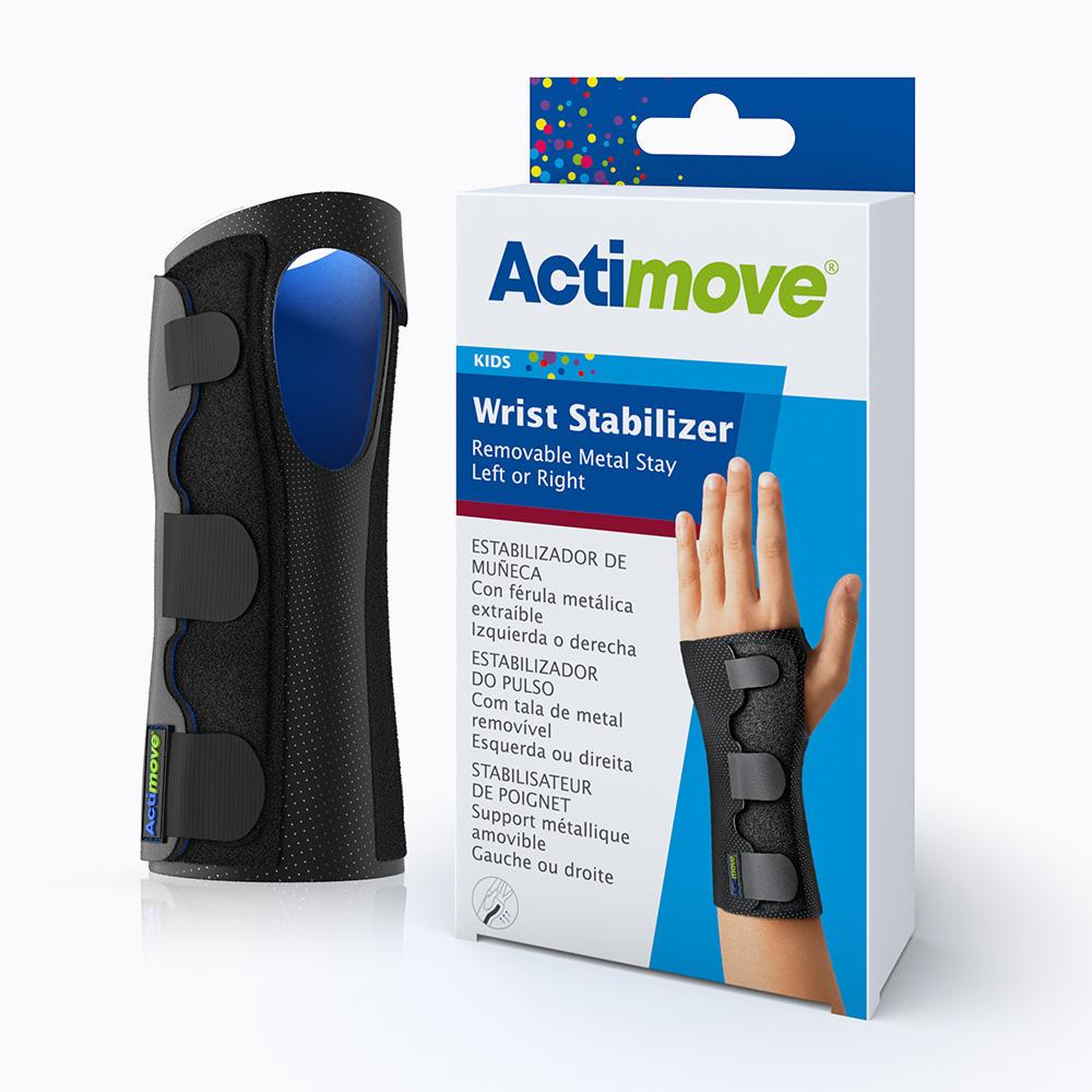 Actimove Sport Wrist Stabiliser Black - Paed